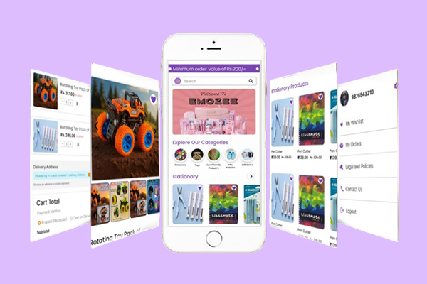 Emozee Mobile App Preview